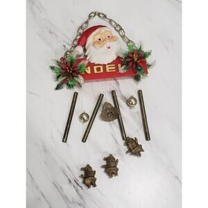 MCM Christmas Tree Wind Chime‎ Hong Kong Kitschy Holiday Decor NOEL santa
